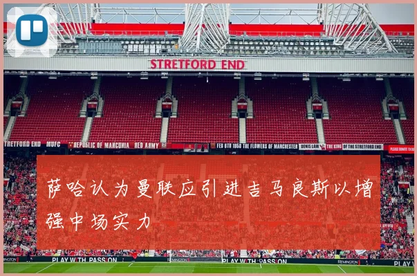 萨哈认为曼联应引进吉马良斯以增强中场实力